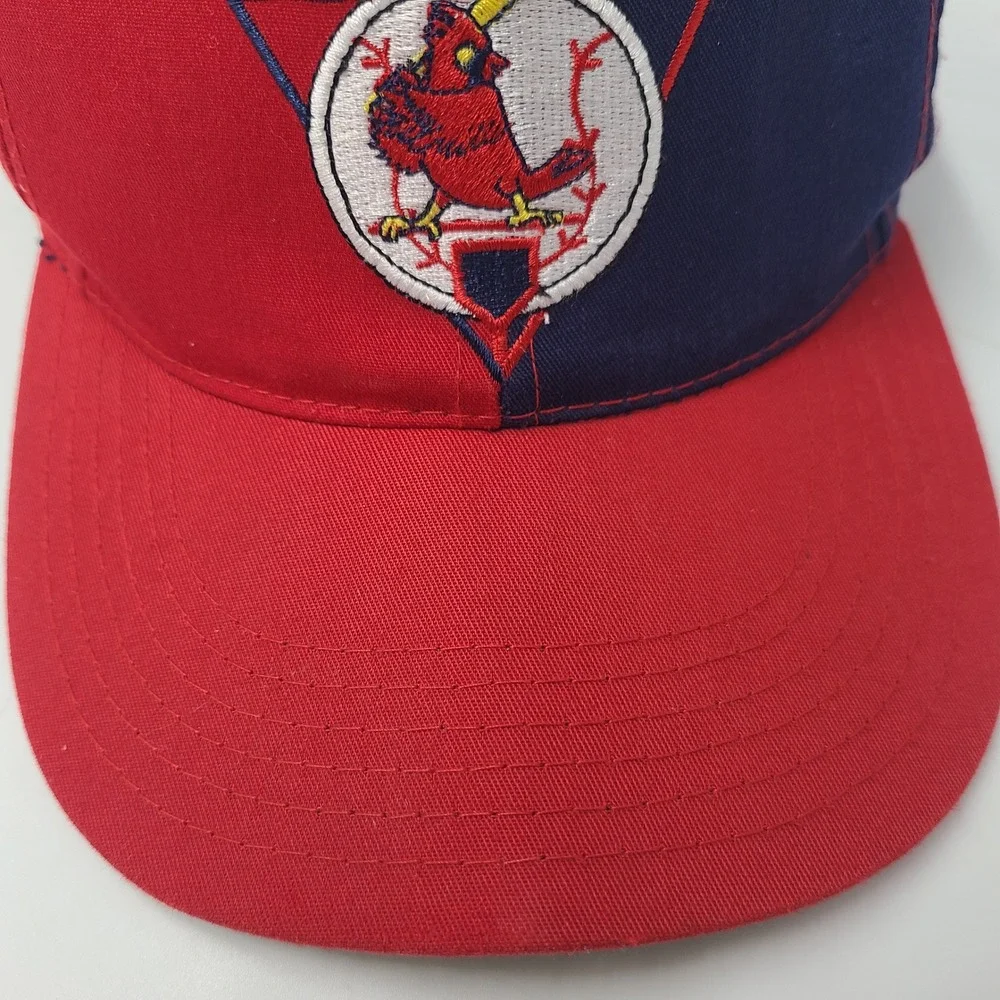 Vintage Youth St Louis Cardinals Hat Snapback Red‎ Blue White MLB Baseball 90s